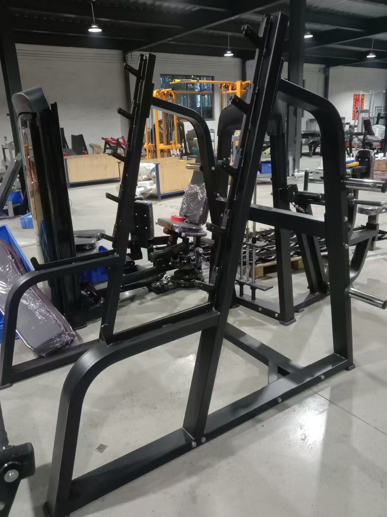 Heavy Equipment Gym - Jaula de potencia para sentadillas, rack