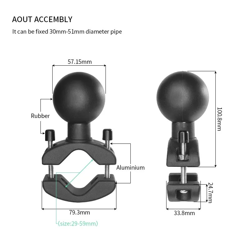 Heavy Equipment Bundle - Abrazadera de tubo de torsión para