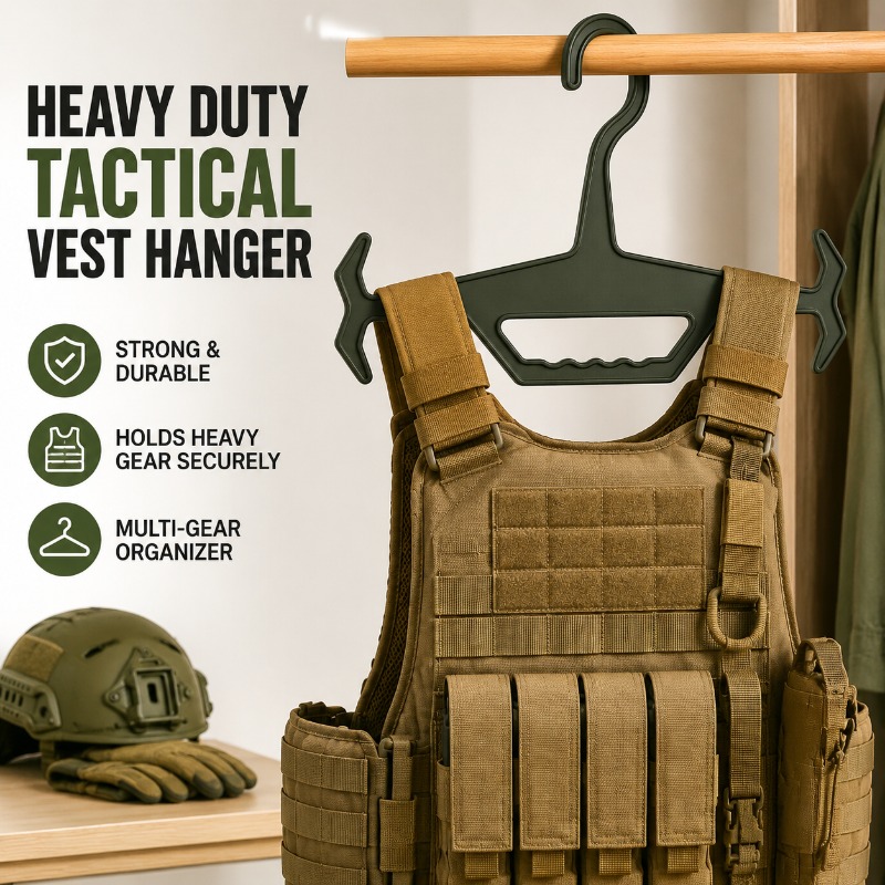 Heavy Equipment Armor - Colgador de Chalecos Tácticos de Alta
