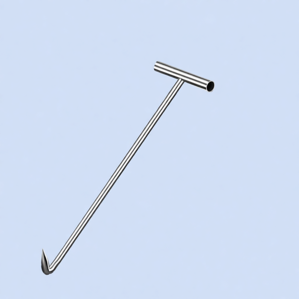 Manhole Cover Lifting - Gancho de acero inoxidable duradero para
