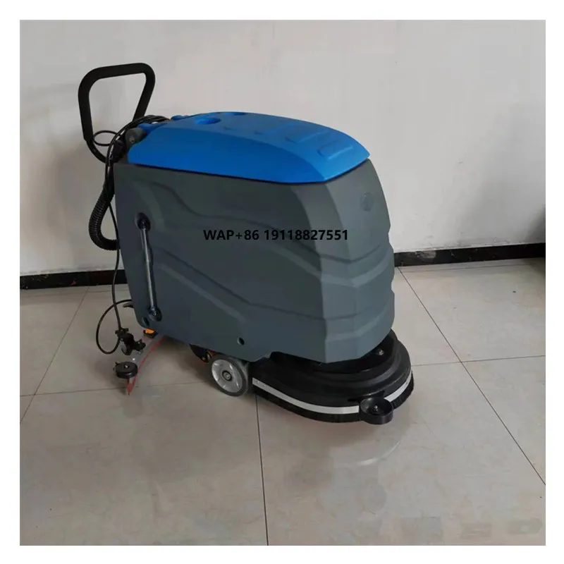 Industrial Floor Scrubber - Servicio Profesional, Máquina Automática de Limpieza