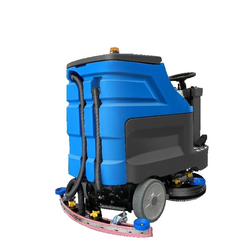 Industrial Floor Scrubber - Fregadora de Pisos Industrial Automática, Máquina