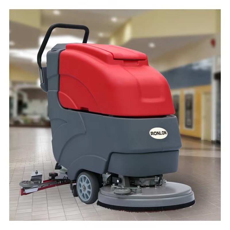 Industrial Floor Scrubber - Fregadora Secadora de Pisos Eléctrica, Máquina