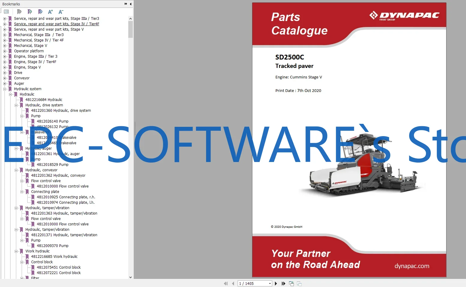 Heavy Equipment De - EPC-SOFTWARE Dynapac Heavy Equipment 29,7 GB