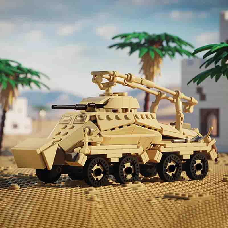 Modelo de Coche Blindado Pesad - Heavy Equipment Armor reseña y precio