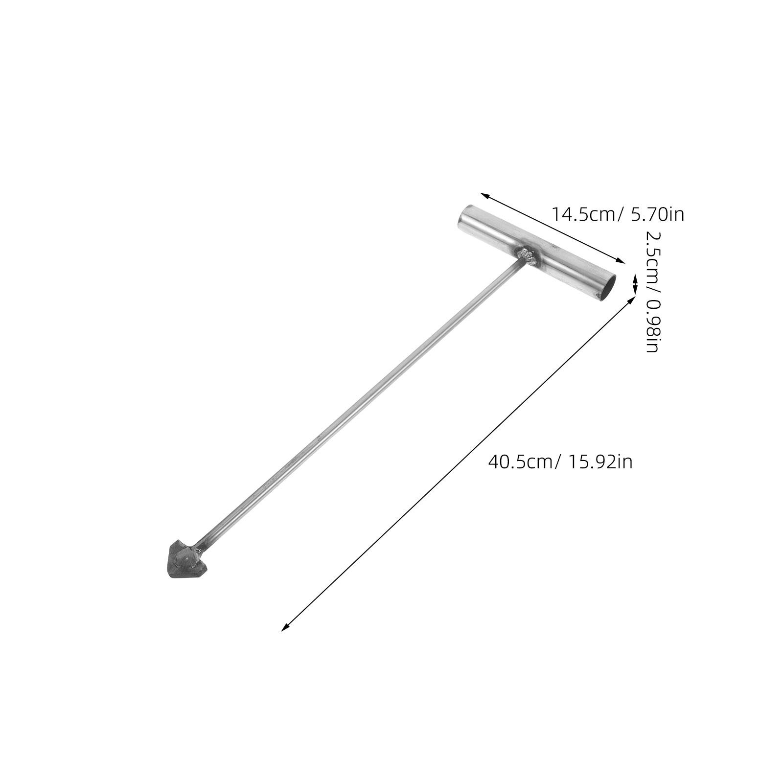 Gancho en T de acero inoxidabl - Manhole Cover Lifting reseña y precio