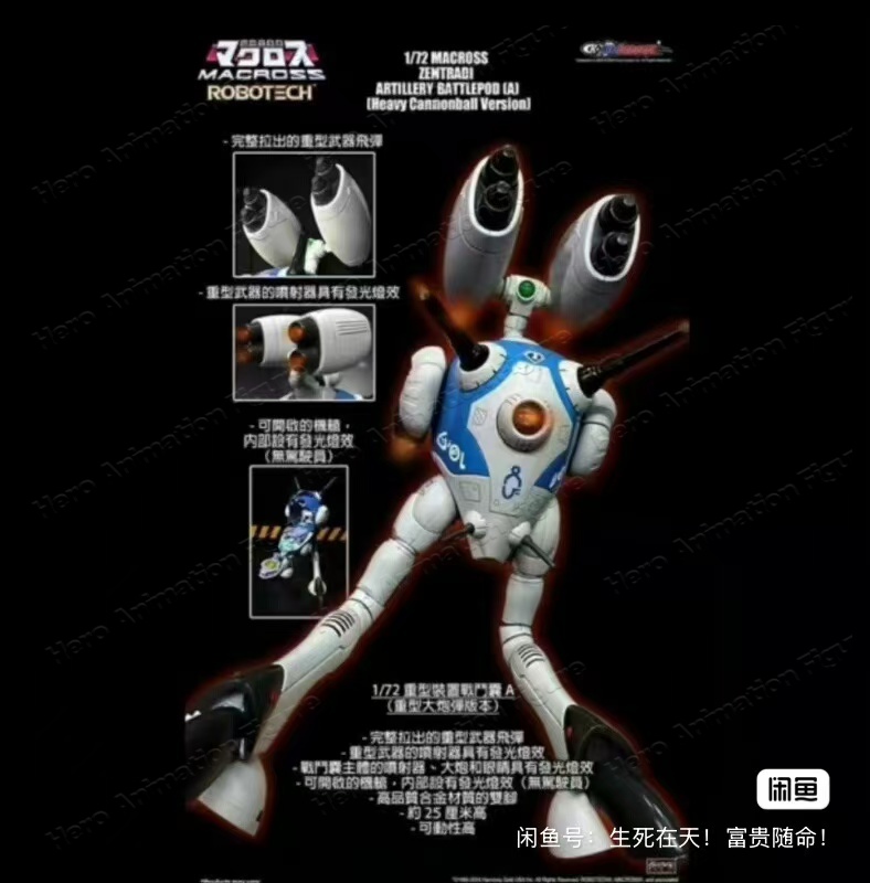 En stock: KitzConcept MACROSS  - Heavy Equipment De reseña y precio