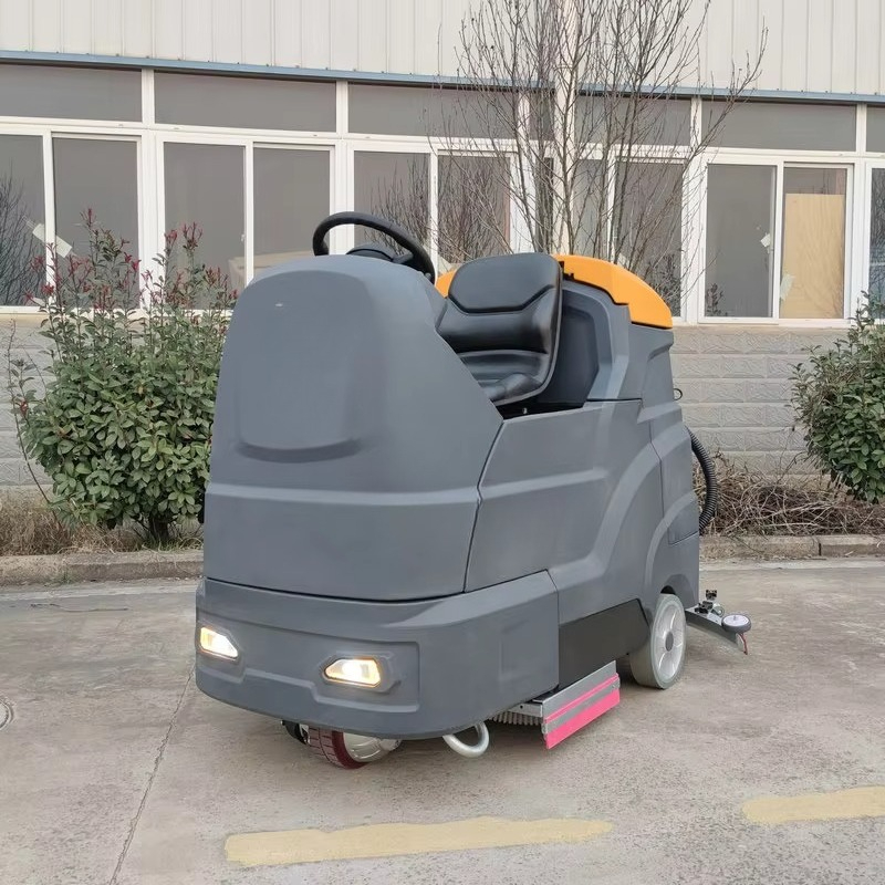 Depurador de piso con cepillo  - Industrial Floor Scrubber reseña y precio