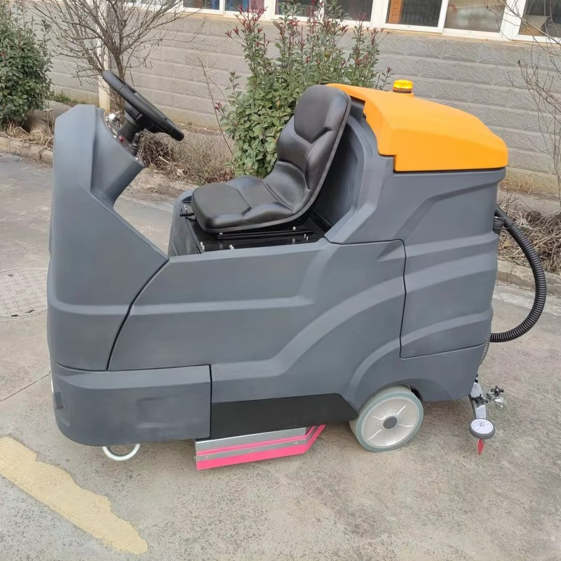 Depurador de piso con cepillo  - Industrial Floor Scrubber reseña y precio