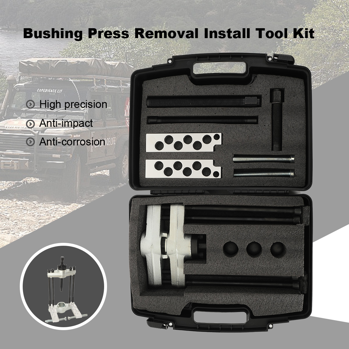 Prensa para Pivotes de Direcci - Heavy Equipment Transporter reseña y precio