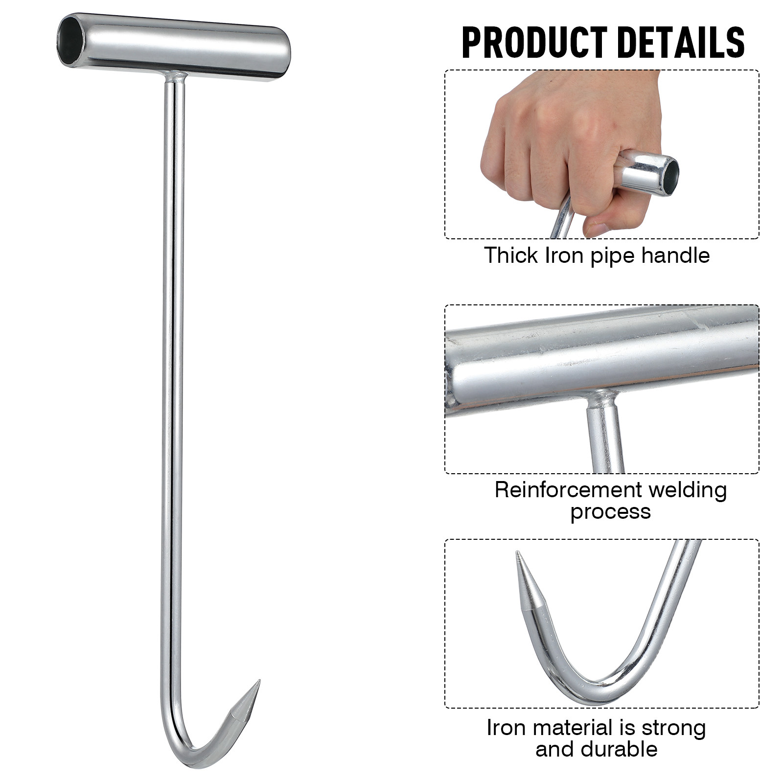 2 Ganchos para Tapas de Alcant - Manhole Cover Lifting reseña y precio