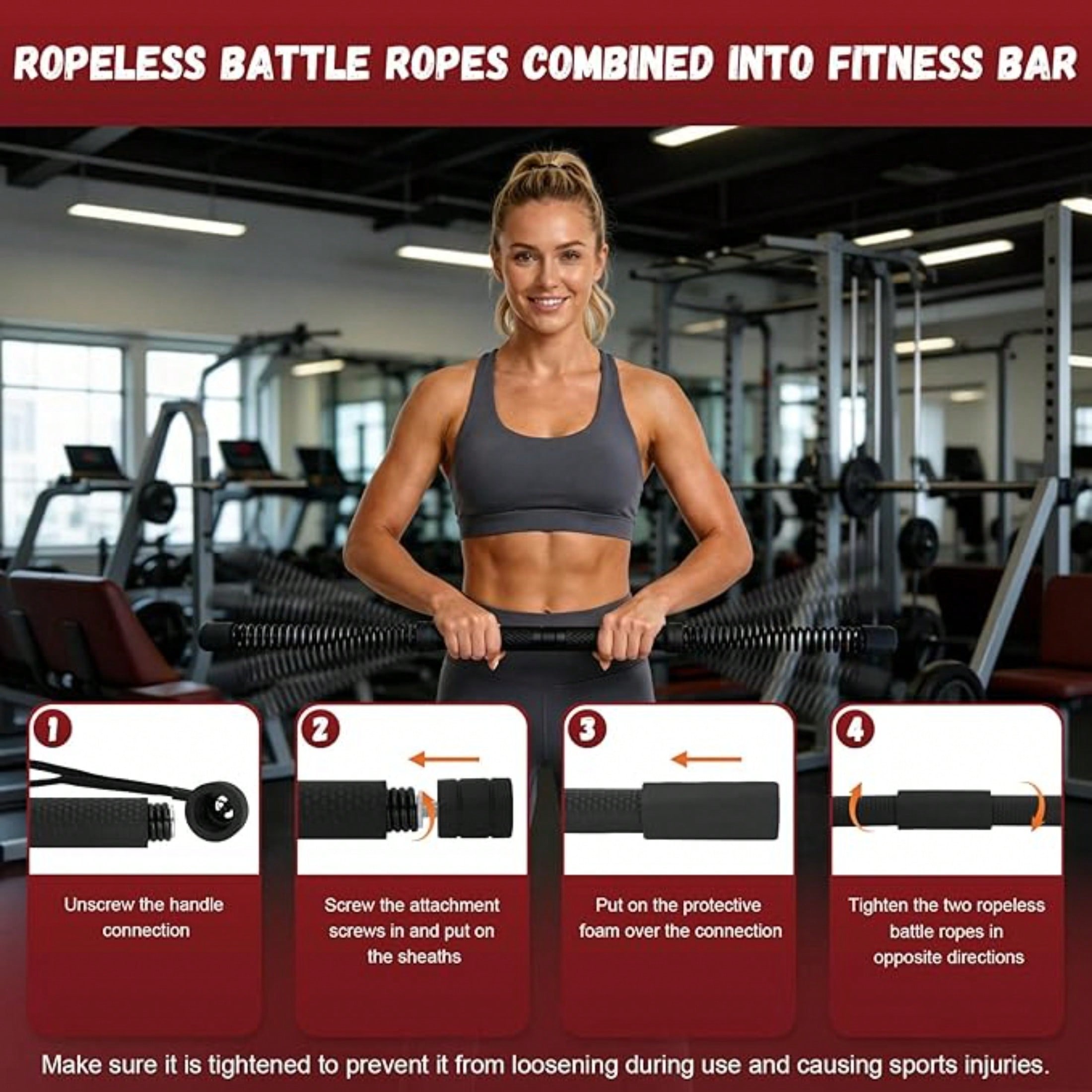 Barra de torsión inalámbrica 2 - Heavy Equipment Gym reseña y precio