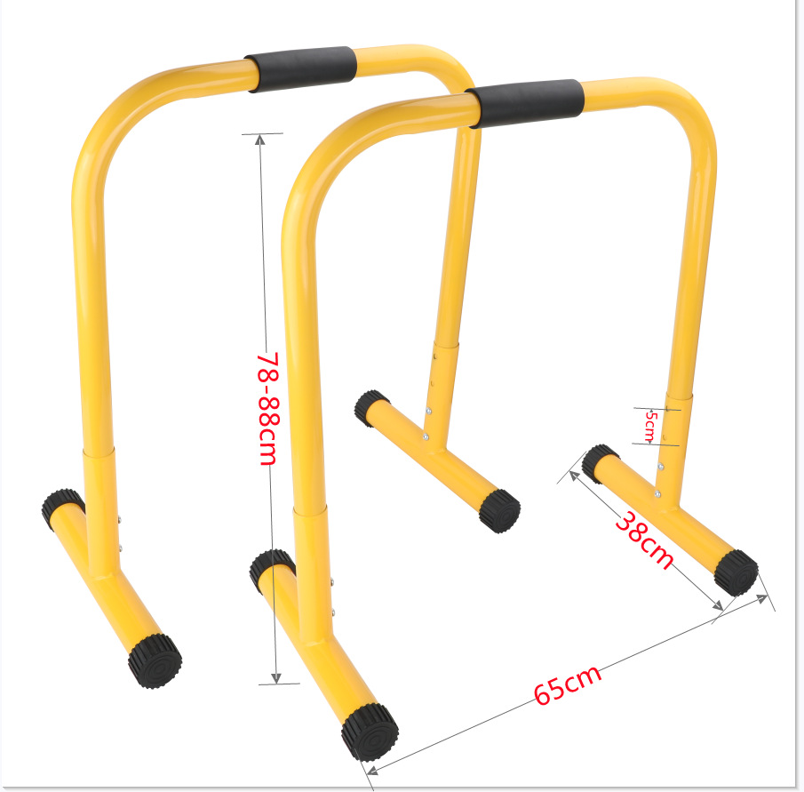 Barra Paralela de Acero, Estac - Heavy Equipment Gym reseña y precio