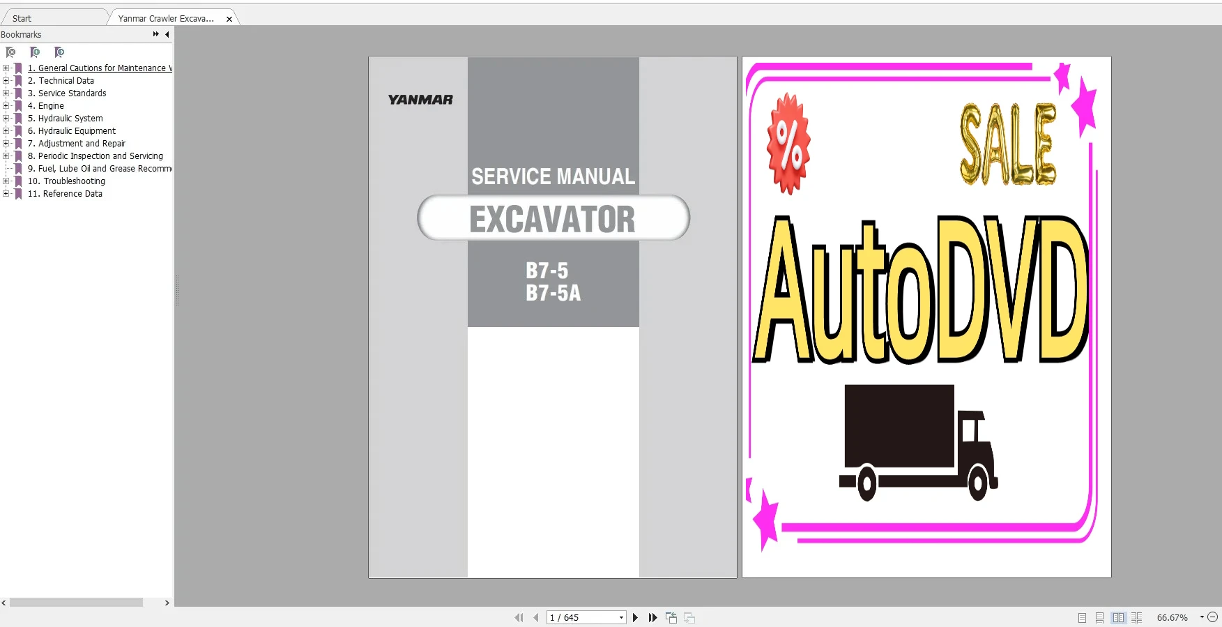 AutoDVD Yanmar Heavy Equipment - Heavy Equipment De reseña y precio
