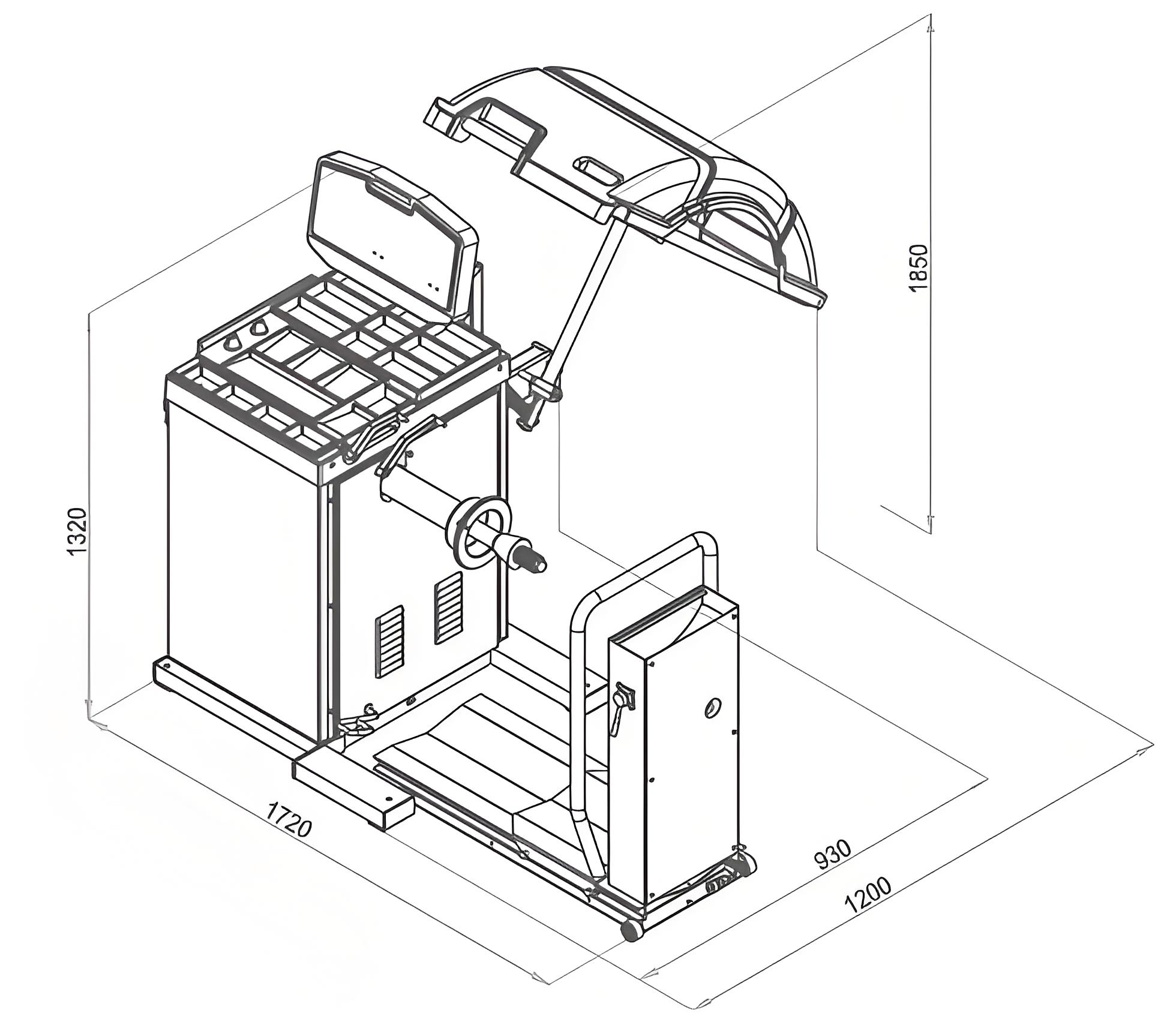 Máquina de Equilibrado de Rued - Heavy Equipment For Sale reseña y precio